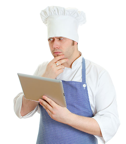 confused chef