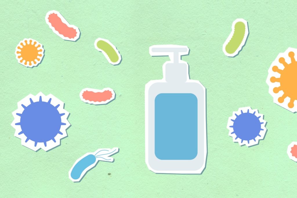 Cleaning agents and handwash fight hidden bacteria which we can't always detect.