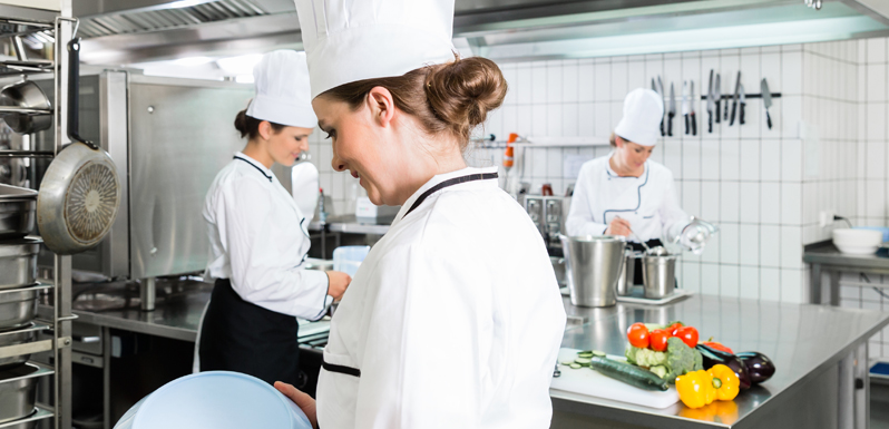 Head chefs in the kitchen