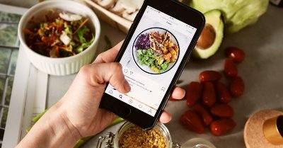 Start a food business from home by advertising on Instagram